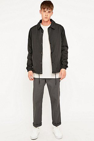 Dickies Torrance Black Coach Jacket Black Coach Jacket Outfit Men, Coach Jacket Outfit Men, Coach Jacket Outfit, Jacket Outfit Men, Coach Jacket Men, Coaches Jacket, Daily Fashion Inspiration, Men Street Fashion, Jacket Outfit