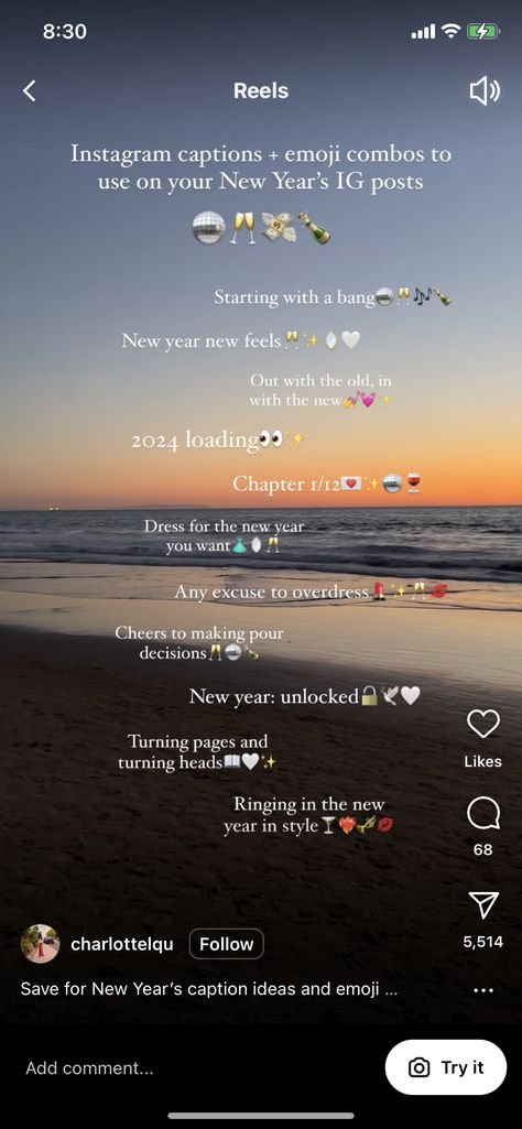 New Year Emoji Combinations, New Years Emoji Combos, New Years Emoji, Instagram Captions Emoji Combos, Lion Emoji, New Year Captions, Emoji Combos, Emoji Combinations, Caption Ideas