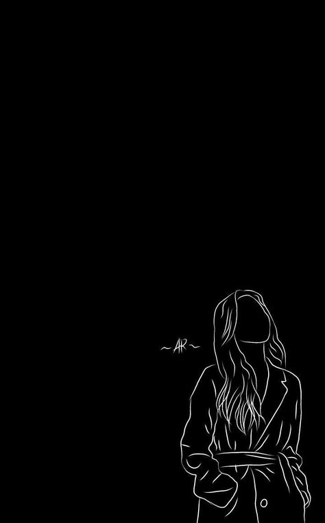 Whats Wallpaper, Black And White Art Drawing, Cute Black Wallpaper, Dark Phone Wallpapers, Shadow Pictures, Illustration Art Girl, Black Wallpaper Iphone, Dark Wallpaper Iphone, Girly Art Illustrations