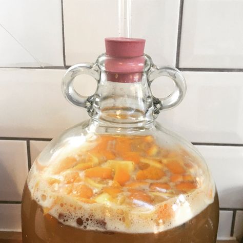 Orange Mead Recipe, Mead Recipe 1 Gallon, Mead Drinks, Mead Wine Recipes, Homemade Mead, Mead Brewing, Making Mead, Mead Recipes, Mead Making