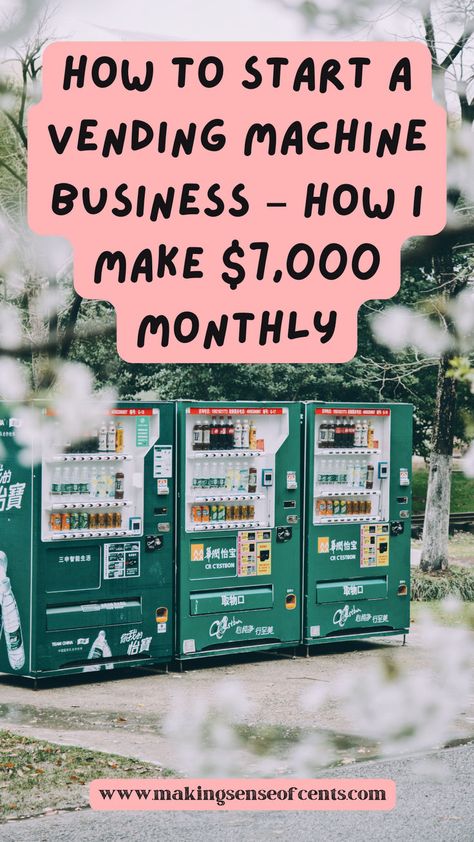 Find out how to start a vending machine business here. Cool Vending Machine Ideas, Vending Machine Hack, Vending Machine Business, Small Business Trends, Small Business Instagram, Grocery Store Design, Small Business Organization, Business Savvy, Small Business Social Media