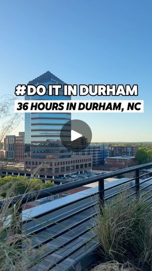 151K views · 12K reactions | ✨ 36 HOURS IN DURHAM  Ready for the ultimate 36-hour adventure in Durham, North Carolina? Get ready for an itinerary that’ll have even the New York Times taking notes! 🗒️ (Yep, they recently dropped an article titled “36 Hours in Durham, North Carolina: Things to Do and See”.) As a Triad local, I zipped over to Durham in just 1.5 hours, making it the perfect weekend getaway. And let me tell you, it’s worth every second. Whether you’re a Durham native or a first-time visitor, this city has something for everyone!  So, what’s on the agenda? Brace yourself for this epic 36-hour itinerary! ⏰  🍽️ Lunch at Picnic 🎈 Afternoon fun at OC Aerial 🛎️ Check-in to The Durham Hotel 🍣 Dinner at M Sushi 🍸 Tour of Durham Distillery and Drinks at Corpse Reviver Bar & Lounge Hotel Dinner, Corpse Reviver, Durham North Carolina, Brace Yourself, Taking Notes, Places Of Interest, This City, Bar Lounge, An Article