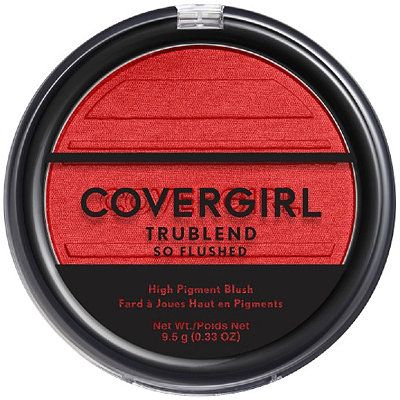 OMG. Gotta have this: CoverGirl TruBlend So Flushed High Pigment Blush Covergirl Blush, Covergirl Foundation, Maybelline Fitme, Bronzer Palette, Cover Girl Makeup, Red Blush, Gloss Labial, Pigment Powder, Benefit Cosmetics