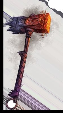 Forge Hammer Fantasy Art, Maul Dnd, Fantasy Hammer Art, Dnd Hammer, Hammer Concept Art, Rune Knight, Dnd Items, D D Items, Magic Items