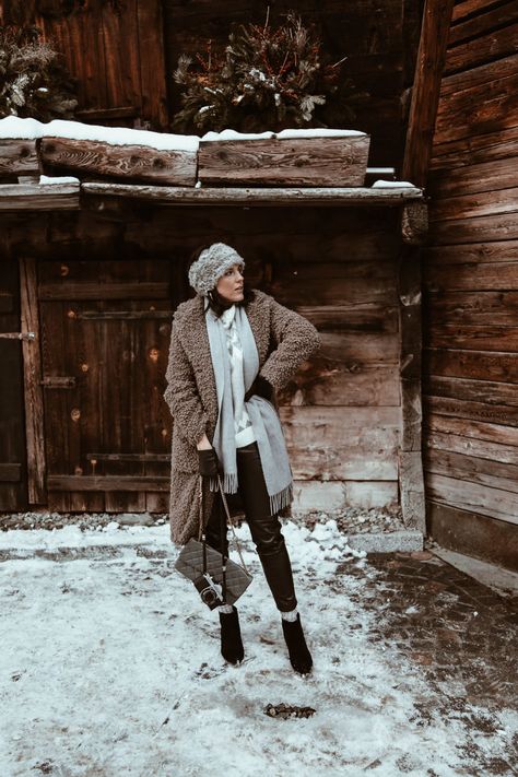 winter outfit with alpine sweater + exploring Zermatt, Switzerland Zermatt Switzerland Winter Outfit, Switzerland Outfit Ideas, Switzerland Winter Outfit, Zermatt Switzerland Winter, Switzerland Outfit, Zermatt Ski, Drinking Outfit, Switzerland Winter, Alps Skiing