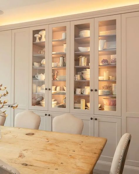 room-dining Storage Dining Room Ideas, Wardrobe In Dining Room, Storage Ideas For Dining Room, Extra Storage In Dining Room, Cupboard Ideas Dining Room, Full Wall Cabinets Dining Room, Dining Cabinet Built In, Tall Cabinets In Dining Room, Dining Room Wardrobe Ideas