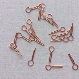 Copper Wire Chain Links Diy, Copper Jewelry Tutorial, Chain Tutorial, Copper Wire Crafts, Wire Wrap Tutorial, Diy Wire Jewelry Rings, Copper Wire Art, Wire Jewelry Patterns, Lisa Yang