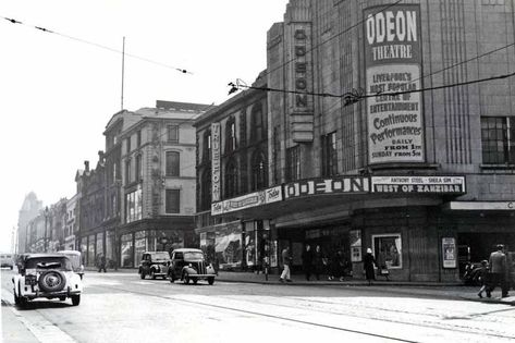 Dim the lights as we remember Merseyside's great vanished cinemas - Liverpool Echo Liverpool Town, Liverpool Docks, Odeon Cinemas, Liverpool One, Argyle Street, Old Liverpool, Liverpool History, English Architecture, Scotland History