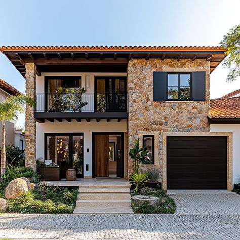 Discover stunning house exterior design ideas! Explore elegant facades, modern materials, and unique architectural details. #HouseDesigns #ElegantHomeFacades #ModernExteriorMaterials #UniqueArchitecturalDetails #CurbAppealInspiration #ExteriorHomeTrends #OutdoorDesignInspo #ArchitecturalInspiration #LuxuryHomeExteriors #BeautifulHomeDesign Timeless House Exterior, House Inspo Exterior, Spanish Home Exteriors, Vintage House Exterior, Italian Style House, Home Facade, Timeless House, House Outside, Old Architecture