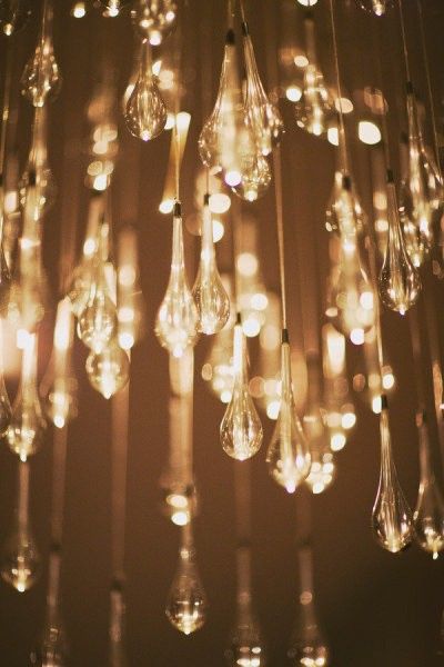 Wedding Ideas: unique-wedding-lighting-ideas? I like the idea of hanging something like this from the ceiling Hanging Lights Wedding Ceiling Lights, Color Trios, Champagne Wedding Colors, Lite Brite, Wedding Lighting, Beige Wedding, Hanging Crystals, Champagne Wedding, Live Colorfully