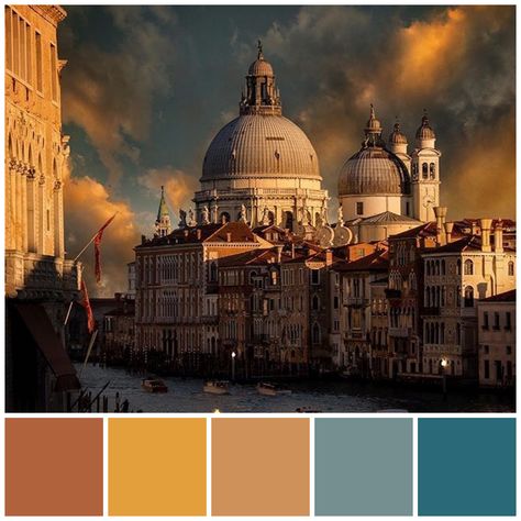 Ancient Greece Color Palette, Ancient Rome Color Palette, Venice Colour Palette, Italy Color Palette, Plant Girl Aesthetic, Colour Palette Illustration, Marker Color Chart, Copic Marker Color Chart, Master Movie