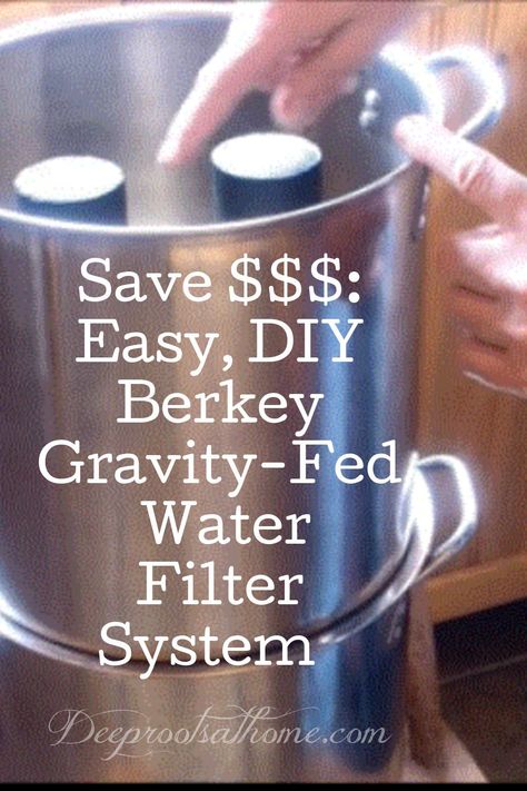 Diy Berkey, Water Filtration Diy, Survival Necessities, Water Filter Diy, Health Water, Berkey Water Filter, Home Water Filtration, Survival Hacks, Water Filter System