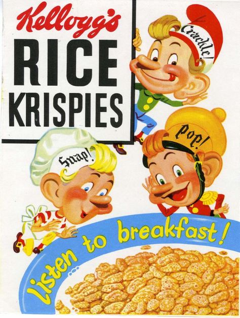 Kellogg's Rice Krispies - 1961 Rice Krispies Pops, Tattoo Klein, Vintage Grocery, Snap Crackle Pop, Cereal Boxes, Vintage Tea Towels, My Childhood Memories, Tea Towel Set, Those Were The Days