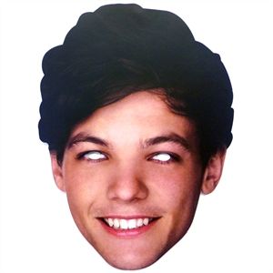 Louis Tomlinson High Quality, Louis Tomlinson Birthday, One Direction Party, Cardboard Mask, Harry Styles Face, Average Face, Play Makeup, One Direction Photos, One Direction Harry