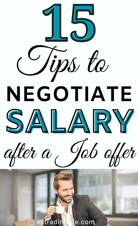 Have you recently been hired but think you need to get paid more? You don't need to sell yourself too short. To get the salary you deserve, you need to negotiate it with your hiring manager. Here are 15 tips for negotiating a salary after a job offer. //online job //salary tips //get paid // negotiate salary // job offer // online job // personal finance tips # job offer Negotiate Salary, Personal Finance Tips, Powerpoint Animation, Negotiating Salary, Essay Writer, Writing Challenge, Writing Tasks, Essay Help, Online Job