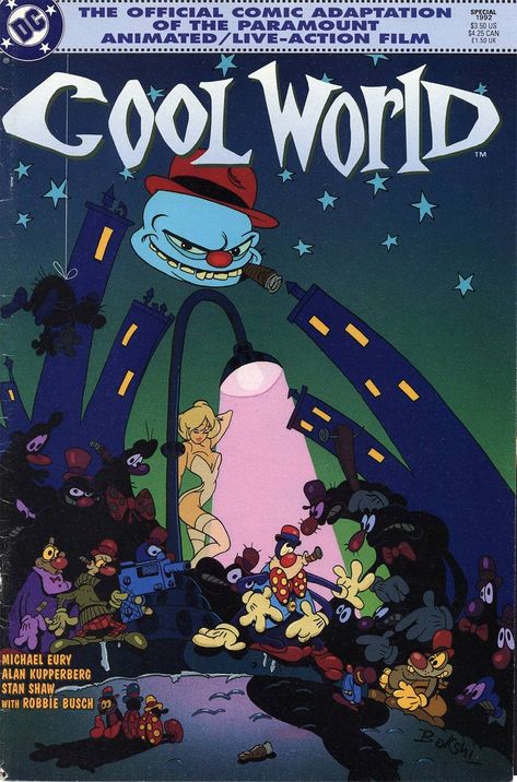 Cool World Movie, Fritz The Cat, Cool World, Ralph Bakshi, World Movies, First Animation, Fantasy Films, How To Make Animations, Film Producer