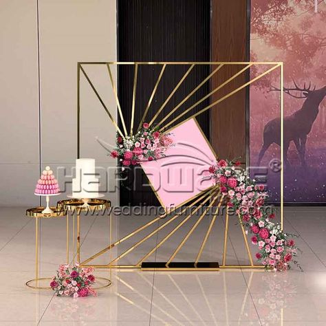 Backdrop - Wedding Furniture Modern Backdrop, Wedding Furniture, Backdrop Wedding, Wedding Backdrop, Square Shape, Luxury Wedding, Range, Square, Furniture