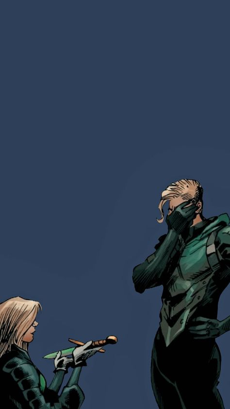 Green Arrow Comic Wallpaper, Green Arrow X Black Canary, Green Arrow Fanart, Black Canary Wallpaper, Green Arrow Wallpaper, Black Canary And Green Arrow, Archer Wallpaper, Green Arrow Black Canary, Green Arrow And Black Canary