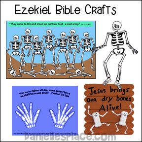 "Ezekiel Dry Bones Craft Stick Bible Craft for Sunday School www.daniellesplace.com Ezekiel 37 Dry Bones Craft, Ezekiel Dry Bones Craft, Dry Bones Craft Ezekiel, Dry Bones Sunday School Lesson, Esther Bible Crafts, Ezekiel 37 Dry Bones, Bones Craft, Ezekiel Dry Bones, Ezekiel Bible