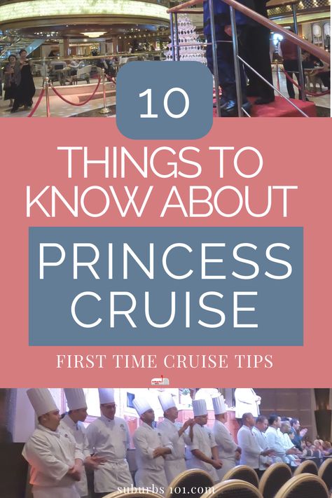 Planning a Princess Cruise? With over 25 cruises under my belt, I've gathered the best cruise tips on a Princess cruise. From enjoying outdoor movies to taking kitchen galley tours and indulging in afternoon tea, I'll share the top things to do, the best dining spots, and more. These cruise tips are especially helpful for first time Princess Cruise travelers and will ensure you make the most of your cruise vacation. Princess Sapphire Cruise, Ruby Princess Cruise Ship, Princess Cruise Hacks, Sun Princess Cruise Ship, Carribean Cruise Outfits, Princess Cruises Caribbean, First Time Cruise Tips, First Time Cruise, Trip Essentials Packing Lists