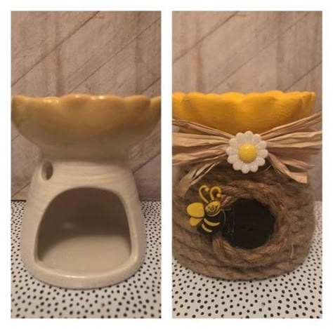 Bee Hives Diy, Bee Hive Craft, Bumble Bee Craft, Honey Bee Decor, Dollar Store Ideas, Dollar Tree Ideas, Dollar Store Diy Projects, Bee Hives, Diy Dollar Tree Decor