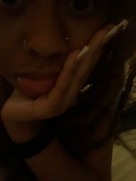 Nose piercings | nails | jewelry | black girl 2nd Nose Piercing, Second Nose Piercing, 2 Nose Piercings, Nose Peircings Double, Double Nose Piercing Same Side Black Women, Double Nose Peicerings, Black Women Nose Ring, Nose Piercing Brown Girl, Double Nose Piercing