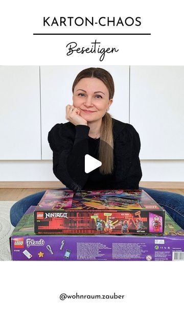 Evelin Miller | Professional Organizer on Instagram: "Spielzeug-Kartons platzsparend aufbewahren 📦🧸 • • Manche Kartons sollte man lieber aufheben 😉 • Das sind z.B. Kartons von Sachen die man gerne später verkaufen möchte. Dazu gehören Spielzeug-Kartons. 😊 • Diese lassen sich allerdings wunderbar zerlegen. 🤩 • So kann man sehr viele Kartons aufheben, ohne dass sie viel Platz auf dem Dachboden oder im Keller einnehmen. 👍🏻 • Machst du das genauso? 😉 • • #kartons #aufbewahrung #platzsparen #lego #playmobil #schleich #spielzeug #spielzeugkartons #dachboden #keller #ordnung #platzschaffen #tipp" Evelin Miller, February 3, Professional Organizer, Lego Friends, Lego Sets, Lego, How To Find Out, The Incredibles, On Instagram