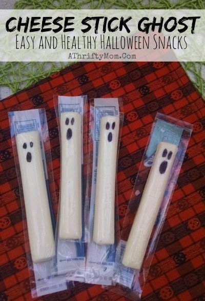 Halloween Treat Ideas For Kids, Halloween Treat Ideas, Postres Halloween, Cheese Stick, Healthy Halloween Treats, School Halloween Party, Healthy Halloween Snacks, Easy Halloween Party, Image Halloween