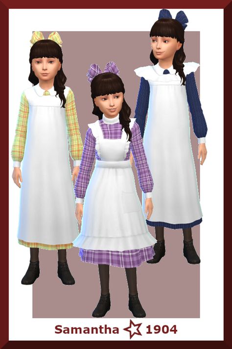 Sims 4 Victorian Dress, Sims Challenge, Sims 4 Decades Challenge, Sims 4 Cc Kids Clothing, Medieval Clothes, Sims 4 Children, Sims 4 Mm Cc, Sims 4 Cc Folder, Sims 4 Dresses