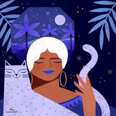 Nina Clausonet • Illustration & Design on Instagram: "✨ I think about the moon and stars that you have set in place - Psalm 8,3 ✨ #MonthOfMasters22 ✨ Prompt 4: #LoïsMailouJones 💜 Swipe 👉🏻 Original, Details, Prompts & Hosts 👇🏻 Rules below . ✨ „Desert night“ is now available as print & more 👉🏻 link in bio ✨ . Join our challenge to learn, experiment & have fun by interpreting the artwork of master painters: ✏️ . 💜 PROMPTS 3rd Vladimir Tretchikoff ✔️ 8th Gerda Wegener ✔️ 13th Raphael Kirchne Nina Clausonet, Vladimir Tretchikoff, Gerda Wegener, Psalm 8, Master Painters, Desert Night, The Moon And Stars, Summer Illustration, Contemporary Illustration