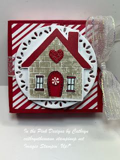 Stampin Up Mailbox Cards, Stampin Up Boxes Treat Holder, Stampin Up Humble Home, Humble Home Stampin Up Cards, Stampin Up Christmas Cards 2019-2020, Diy Valentine's Treats, Humble House, 3x3 Cards, Christmas Treats Holders