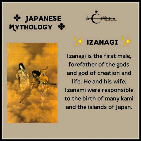 Japanese Mythical Creatures, Japanese Goddess, Japanese Yokai, God And Goddess, Japanese Legends, World Mythology, Turning Japanese, Japanese Mythology, Ancient Myths