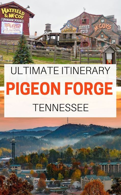 Pigeon forge Gatlinburg Tennessee - Things to do in pigeon forge and gatlinburg Tennessee for the ultimate tennessee vacation. Guide includes Things to do in pigeon forge & gatlinburg Tennessee for kids, the best attractions for couples without kids, the best restaurants to dine as well as a few free attractions. The ultimate pigeon forge Tennessee vacation here #tennesseevacation #pigeonforgetennessee #tennessee #gatlinburgvacation Tennessee Honeymoon, Tennessee Family Vacation, Gatlinburg Tennessee Vacation, Smokey Mountains National Park, Smokey Mountains Vacation, Great Places To Travel, Gatlinburg Vacation, Pigeon Forge Tennessee, Tennessee Travel