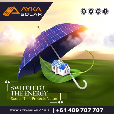 Let’s shine a light on our future by choosing a sustainable solution that benefits both our environment & wallets. Switch to solar energy with #aykasolar. For More Information 📲 Call us on +61 409 707 707 💻 Visit us at https://www.aykasolar.com.au/ 📩 Send us an email at enquiries@ayka.com.au #aykasolar #solarpanelinstallation #solarpower #solarpanelsystem #solarinstallationm #solarenergy Solar Energy Design, Protect Nature, Solar Companies, Solar Energy Panels, Solar Solutions, Motion Design Video, Best Solar Panels, Portfolio Images, Energy Companies