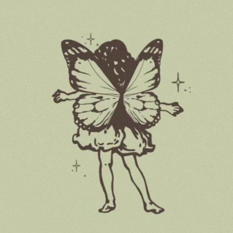 Faerie Tattoo, Cute Little Tattoos, Fairy Tattoo, Dainty Tattoos, Tattoo Flash Art, Elegant Tattoos, Little Tattoos, Simplistic Tattoos, Pixie Dust