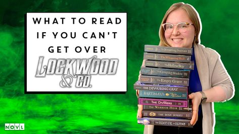 What to Read If You Can’t Get Over Lockwood & Co. Lockwood And Co Books, Lockwood Co, The Screaming Staircase, Lucy And Lockwood, What To Read Next, Jonathan Stroud, Cold Girl, Lockwood And Co, Dance Art