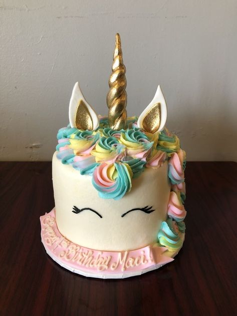 Unicorn Face Cake, Birthday Cake Pastel, My Little Pony Birthday Cake, Pony Birthday Cake, Face Cake, 3rd Birthday Cakes, Pony Birthday, Unicorn Face, Unicorn Cake