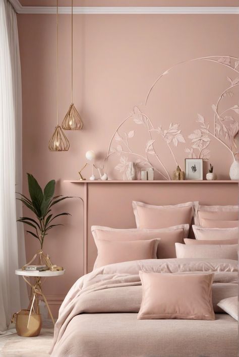 1. Bedroom decor
2. Home improvement
3. Interior design ideas
4. Paint finish tips Bedroom Colours 2024, Bedroom Paint Colors 2024, Bedroom Paint Idea, Terracotta Bedroom Decor, Bedroom Ideas Terracotta, Modern Pastel Bedroom, Terra Cotta Bedroom, Green And Terracotta Bedroom, Small Room Colors