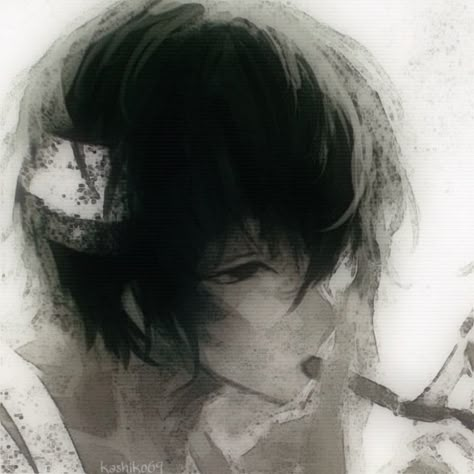 Dazai Osamu Anime, Graphite Art, Bungou Stray Dogs Characters, Dazai Bungou Stray Dogs, Picture Icon, Dazai Osamu, Bongou Stray Dogs, Stray Dogs Anime, Bungo Stray Dogs