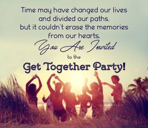 Party Invitation Messages - Party Invitation Examples and Ideas Family Gathering Invitations, Get Together Party Invitations, Family Get Together Invitations, Get Together Invitation Friends, Get Together Quotes, Text For Girlfriend, Get Together Invitation, Dinner Invitation Wording, Ladybug Quotes