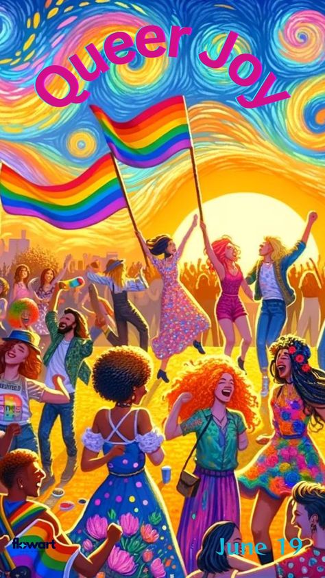 Celebrating queer joy and resilience. 🌈 LGBTQ+ individuals embody incredible strength, creativity, and joy in the face of adversity. This Pride Month, we honor the resilience that defines our community and the joy that fuels our community.   #QueerJoy #Resilience #PrideMonth2024 #CelebrateDiversity #LGBTQStrength  #PrideMonth  #LoveIsLove #QueerPride #FlowArt #FlowArtTherapy #FlowArtLearning #DrMistyGibson #Neurosparkly #KeepItSparkly #DrMistyandMichell Queer Joy Art, Joy Art, Flow Arts, Family Art, Pride Month, Art Therapy, The Face, The Incredibles, Quick Saves