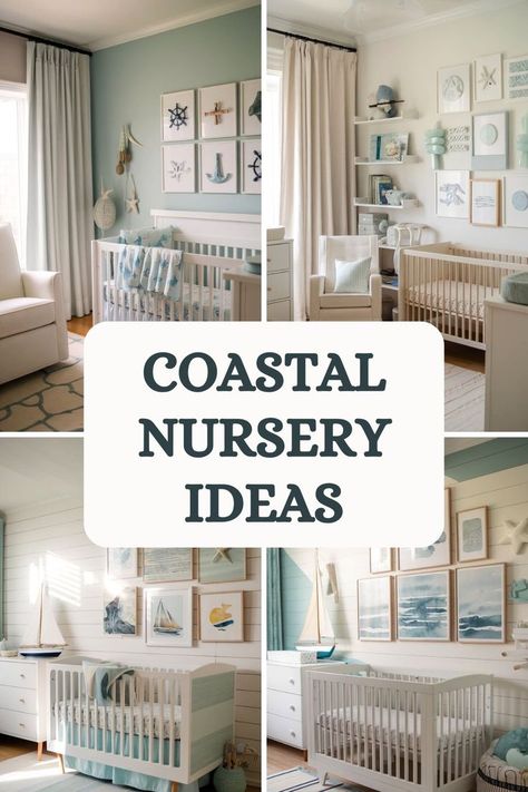 Create the perfect coastal nursery with these easy decor tips! 🌊 From seafoam green walls to rattan furniture, this guide will help you design a dreamy beach-inspired space for your baby. 🐚✨ #CoastalNursery #BabyRoomIdeas Island Theme Nursery, Coastal Nursery Ideas, Americana Nursery, Aqua Walls, Cottage Nursery, Jungle Themed Nursery, Aqua Bedding, Distressed Wood Furniture, Coastal Nursery