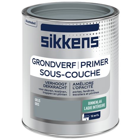 Sikkens binnenlak grondverf grijs 750 ml is een matte grondlak op waterbasis. Het is de basis voor het aflakken voor je binnen houtwerk. Het biedt een goede hechting op de ondergrond, heeft een goede vulling is uitstekend schuurbaar. Coffee Cans, Coffee, Van