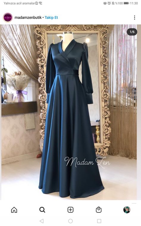 Kulot Pants, Braidsmaid Dresses, Elegant Silk Dresses, Muslim Outfit, Muslim Evening Dresses, Soiree Dress, Gowns Dresses Elegant, Women Dresses Classy, Mode Abaya