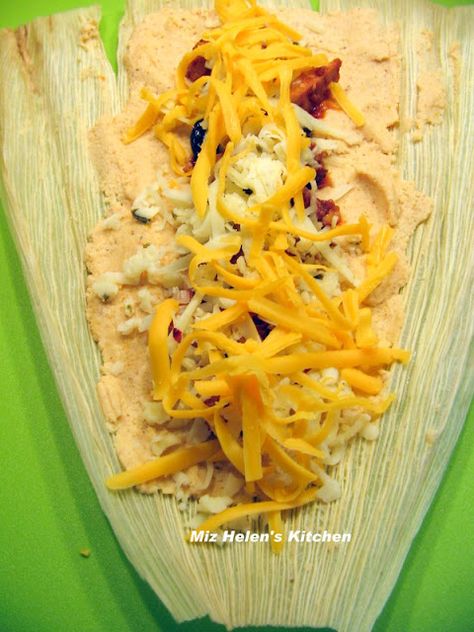 Turkey And Dressing Tamales, Thanksgiving Tamales, Turkey Tamales, Dessert Tamales, Pomegranate Dessert, Homemade Tamales Recipe, Tortilla Dessert, Sweet Tamales, Turkey Chops