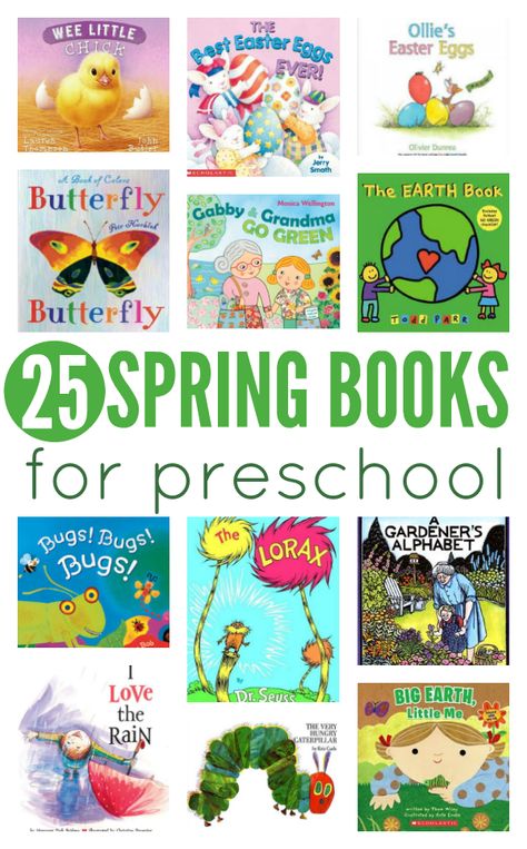 spring books for kidsÂ are always fantastic reads. They get us prepared for summer, but we get to watch flowers bloom and butterflies come from cocoons. Books For Preschool, Bugs Preschool, Spring Books, Spring Preschool, Tot School, Preschool Books, Math Books, Spring Theme, Teaching Preschool