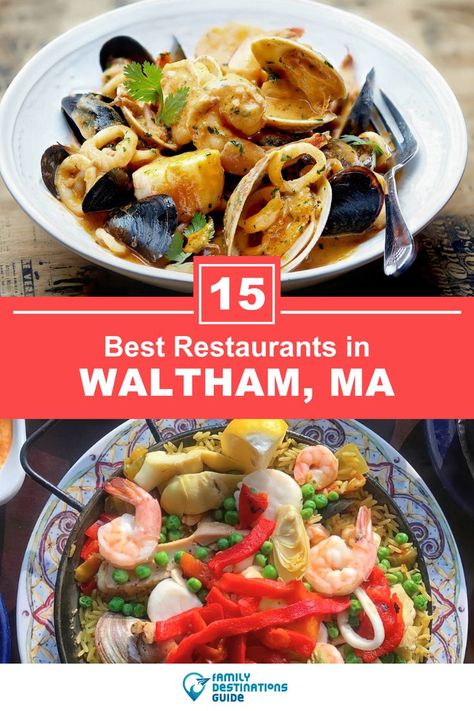 15 Best Restaurants in Waltham, Massachusetts Waltham Massachusetts, Unique Cafe, East Coast Travel, Family Destinations, Foodie Travel, Best Restaurants, Hidden Gems, Dining Experiences, Places To Eat