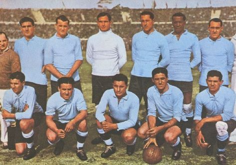 FIFA World Cup Finals 1930 Uruguay | My Football Facts Jules Rimet Trophy, Roberto Baggio, First World Cup, Football Tournament, World Cup Winners, World Cup Final, National Football Teams, World Cup 2022, Inter Milan