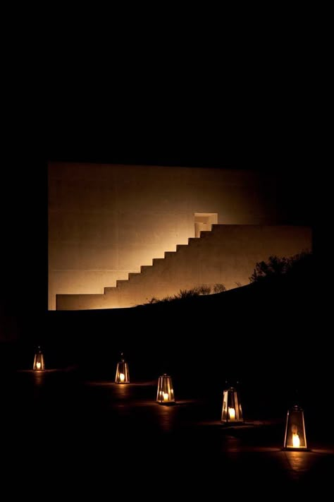 Amangiri Resort Utah, Lighting Tree, Amangiri Resort, Path Lighting, Hotel Landscape, Outdoor Lighting Design, Landscape Gardening, Landscape Lighting Design, Facade Lighting