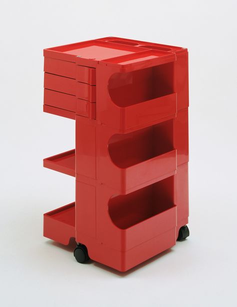 Joe Colombo, Boby 3 Portable Storage System, 1969 Joe Colombo, Storage Trolley, Art Cart, Interiors Online, Deco Retro, Modern And Contemporary Art, European House, Organizing Systems, Portable Storage